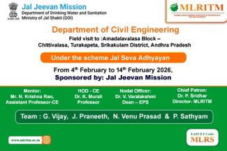 Jal Seva Adhyayan from 4th February to 14th February 2026